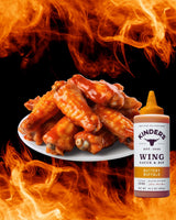 Kinder's Wing Sauce Variety Pack, Louisiana Heat and Buffalo Sauce with Ranch Dip Mix, Premium Quality Since 1946