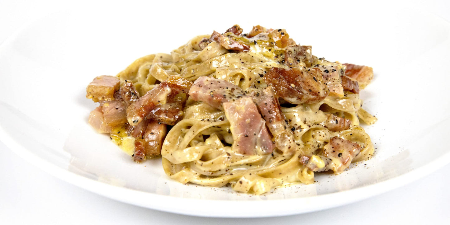 Fettuccine with Mushroom (Pack of 4) - Funghi Italian Pasta From the Region of Di Campofilone- Imported Italian Gourmet Egg Pasta- 8.8 ounces / 250
