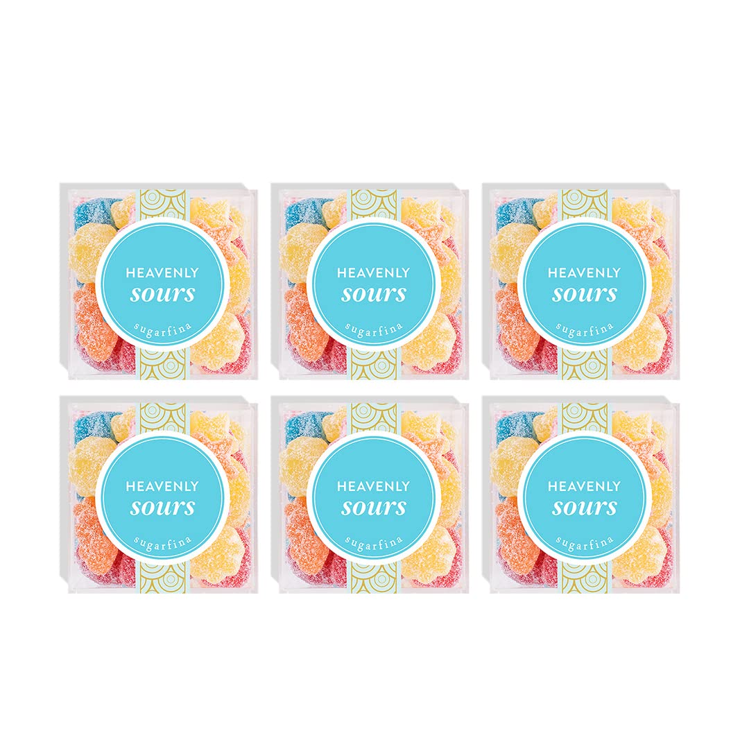 Sugarfina Heavenly Sours Small Candy Cube, Gummies, 3.2 oz, 6 Count