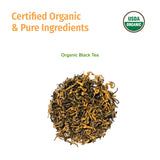NEPAL TEA Organic Black Loose Leaf Tea - USDA Certified Organic with Gold Tips - Single Origin from a Family Farm in the Himalayas - 3.5 oz / 100g
