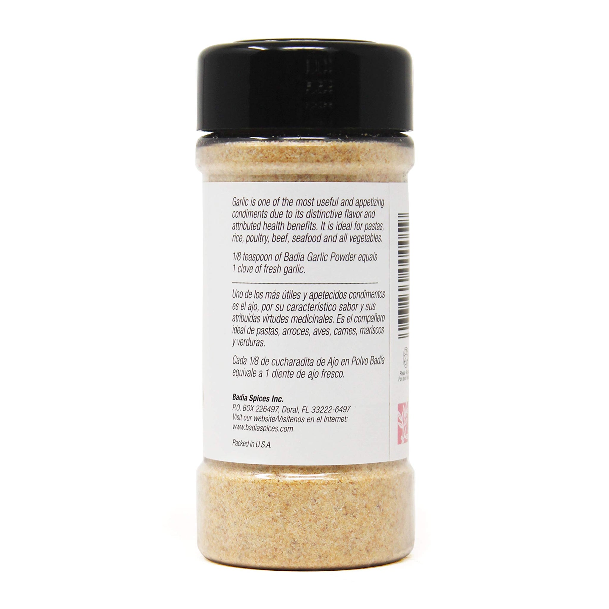 Badia Garlic Powder, 3 Ounce (Pack of 12)