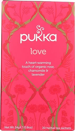 Pukka, Tea Love Organic, 20 Count