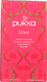 Pukka, Tea Love Organic, 20 Count