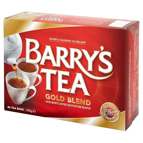 Barry's Tea, Gold Blend, 80 Tea Bags (Pack of 4)