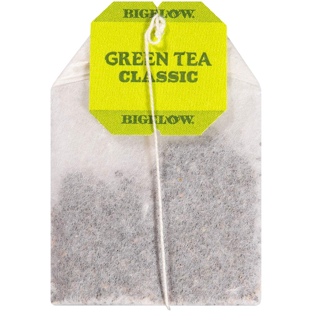 Bigelow Green Tea 28-Count Boxes (Pack of 6) Premium Bagged Green Tea Bright Antioxidant-Rich All Natural Medium-Caffeine Tea in Individual