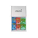 AMBARII Millions Sweets Gift Box Set, Bubblegum, Apple, Strawberry Flavors Candy Pack, 6 Count | Gift hamper | Two of each flavour | Ambarii