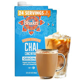 Bhakti Chai Tea Concentrate | Original, Organic Fresh Ginger, Black Tea, Sweetened, Spiced, Dairy-Free, Vegan (Pack of 3) (24 Servings)