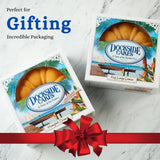 Dockside Market Tropical Mini Sampler Cakes - All natural- Fruit Cakes Combo perfect for Birthday, Gift Basket, Parties or Holidays - Pack of 6 (4 oz