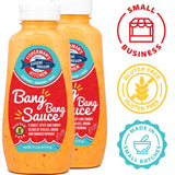 Fisherman's Kitchen Premium Bang Bang Sauce (2 Pack) An Addictive, Creamy Sweet Chili Mayo Dip, Shrimp and Chicken, Delicious Bold Drizzle for Fries