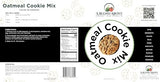 A Blend Above Oatmeal Cookie Mix, Oatmeal Delight: Irresistible Cookie Mix for Homemade Treats, Quick and Easy to Make, Makes 36 Cookies, 10 Minute