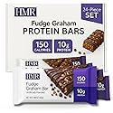 HMR Fudge Graham Protein Bar | Nutritious Snack to Support Weight Maintenance | Low Calorie Dessert | 10g of Protein | 24 Count