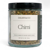 Dalkin & Co. Chimi, Oregano, Basil, Garlic & Paprika Blend, Chimichurri-Inspired Cooking Seasoning for Pantry & Kitchen, Eco Friendly Reusable Jar