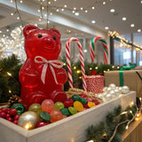 The Original Giant Gummy Bears!™ from GGB Candies (Cherry, 1 Pound)
