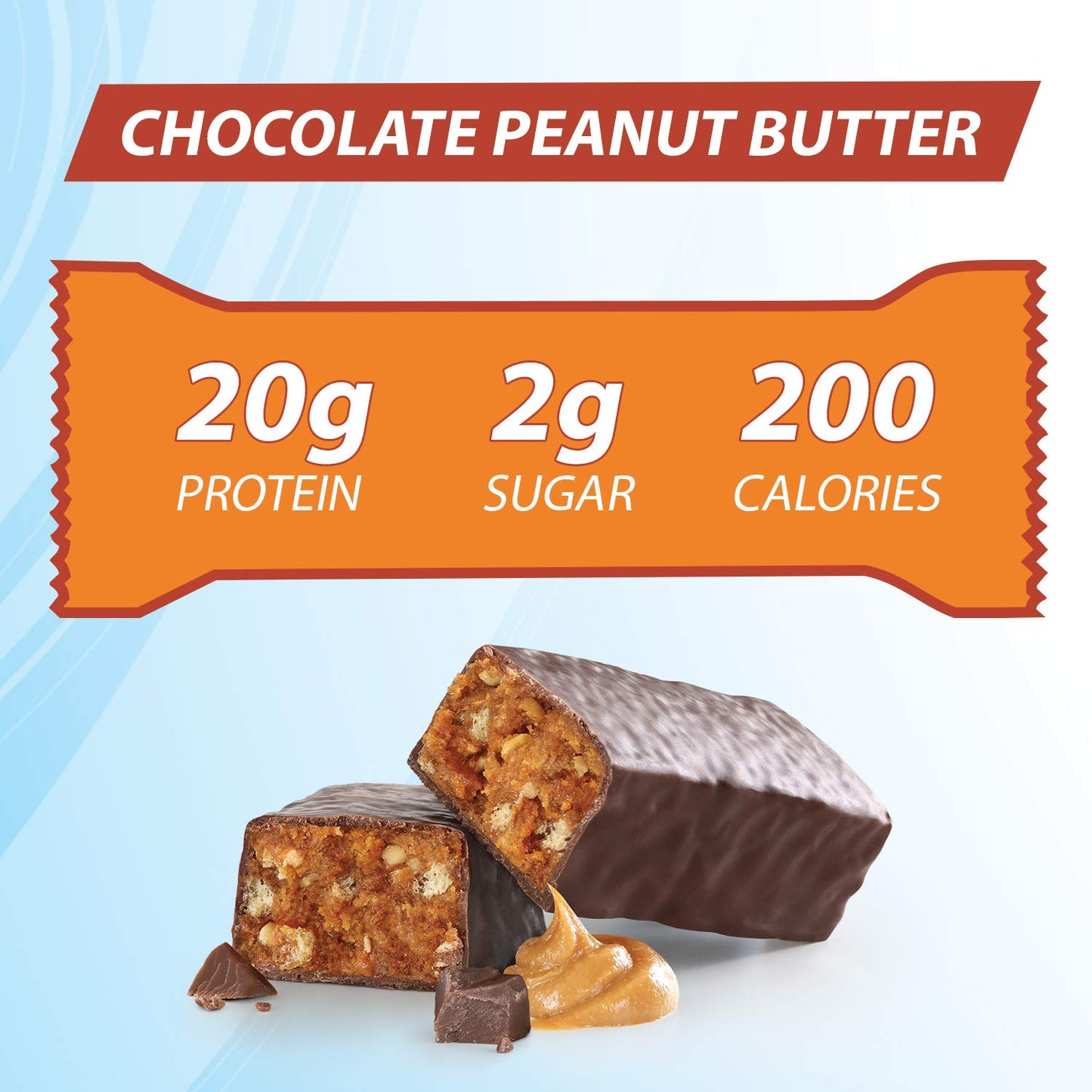 Pure Protein Bar, Chocolate Peanut Butter, 1 pack 6 Count