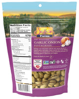 Pistachios Garlic Onion, In-Shell, 6 Oz. Bag, Kosher