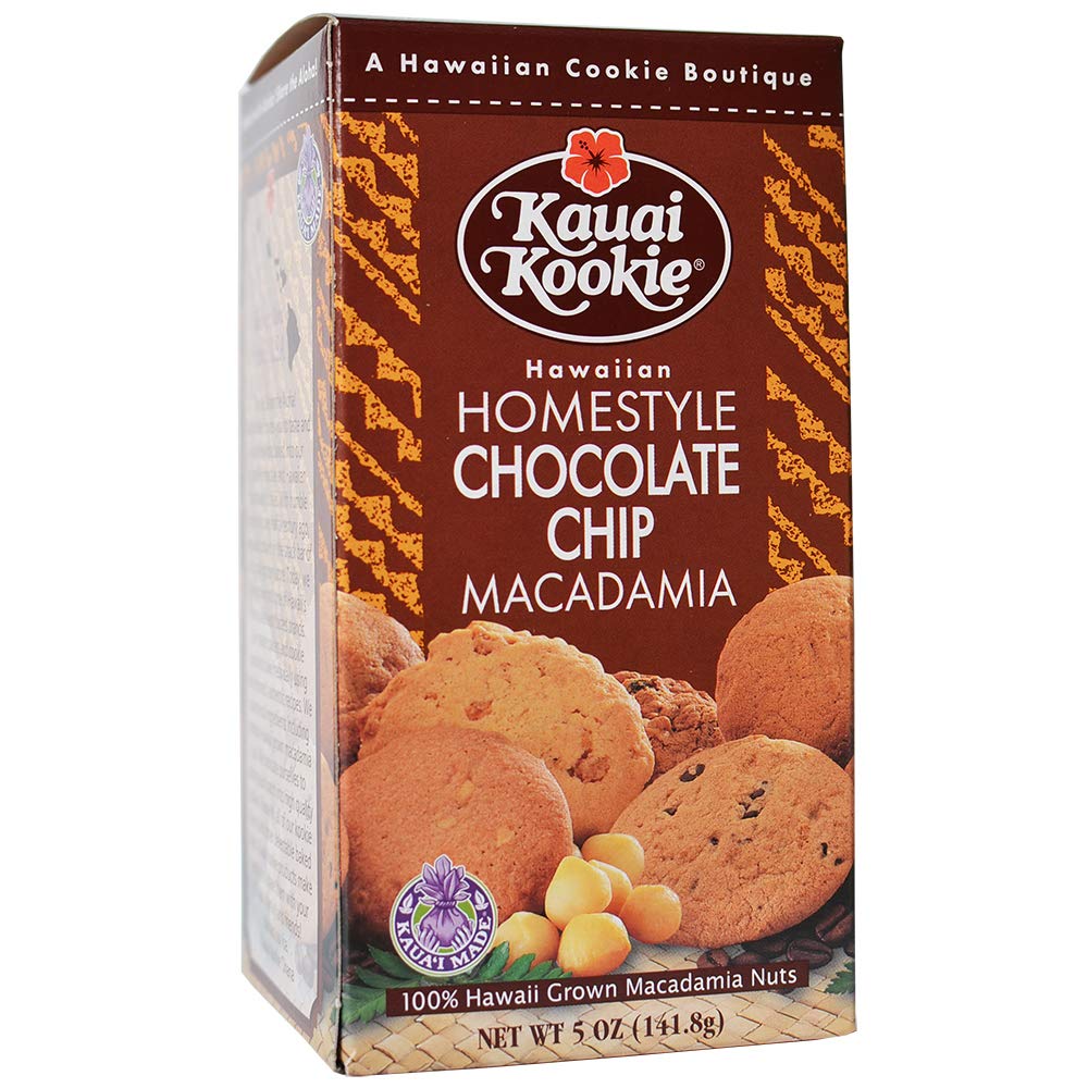 Macadamia Chocolate Chip Cookies, Classic by Kauai Kookie
