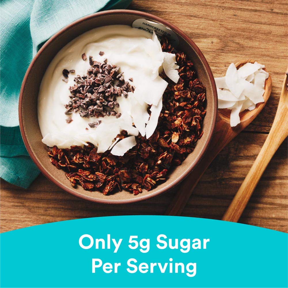 gr8nola CACAO CRISP - Healthy, Low Sugar, Vegan Bulk Granola Cereal - Made with Superfoods Cacao, Coconut, and Sunflower Seeds, Soy Free, Dairy Free