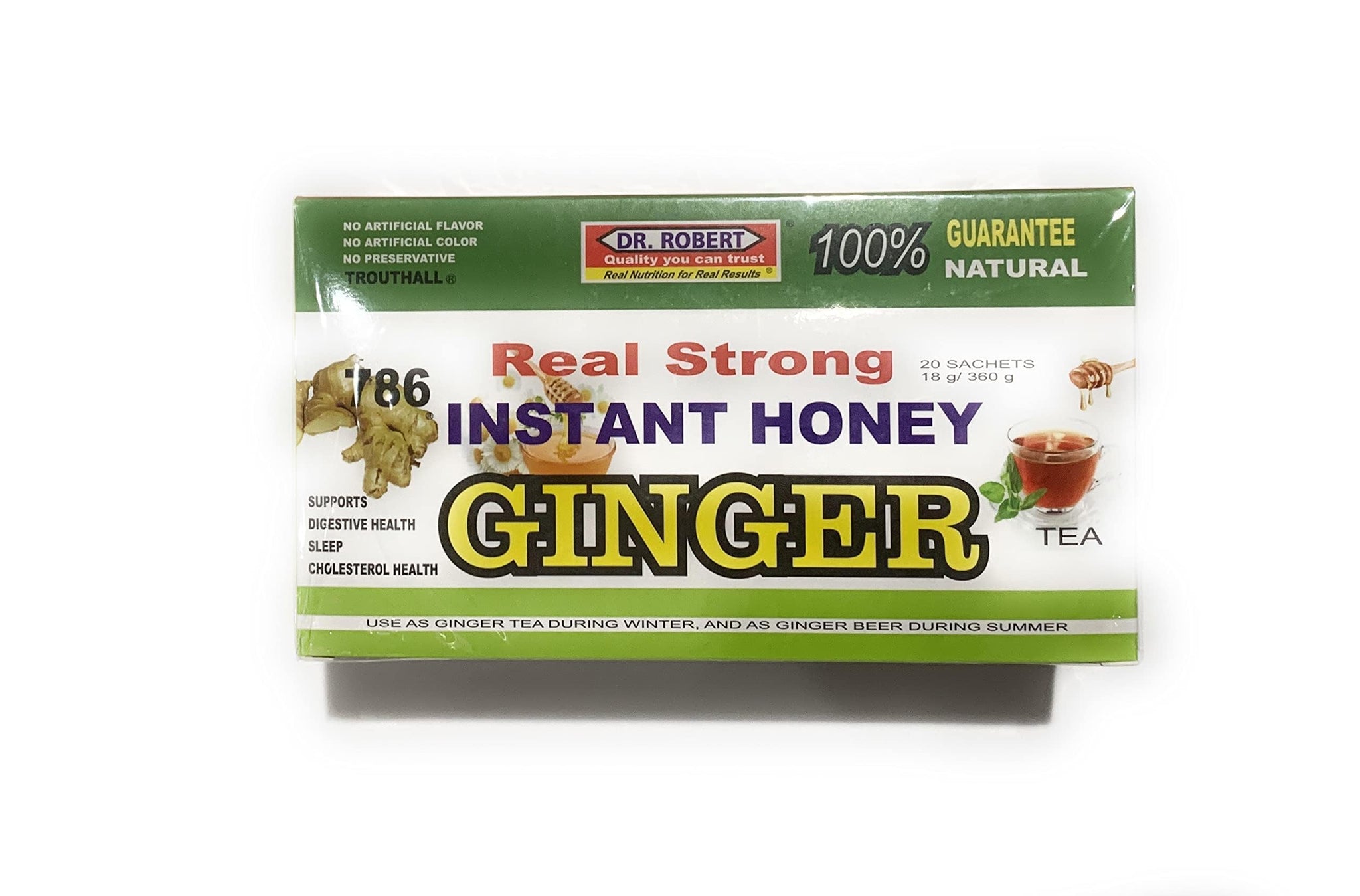 Dr. Robert Real Instant Honey Ginger tea