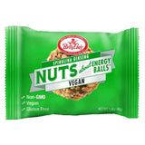 Betty Lou's Spirulina Ginseng Energy Balls, Gluten Free, Non GMO, High Fiber, No Refined Sugar, Healthy Vegan Snacks for Adults and Kids, Individually