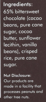 Charles Chocolates, Chocolate Bittersweet Caramelized Crisp Rice Bar, 3.4 Ounce
