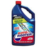 Roto-Rooter Build-Up Remover Drain Cleaner, Enzyme-Based Formula Helps Prevent Clogs and Grease Buildup, Removes Odor, Safe for Septic Systems, Pipes