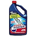 Roto-Rooter Build-Up Remover Drain Cleaner, Enzyme-Based Formula Helps Prevent Clogs and Grease Buildup, Removes Odor, Safe for Septic Systems, Pipes
