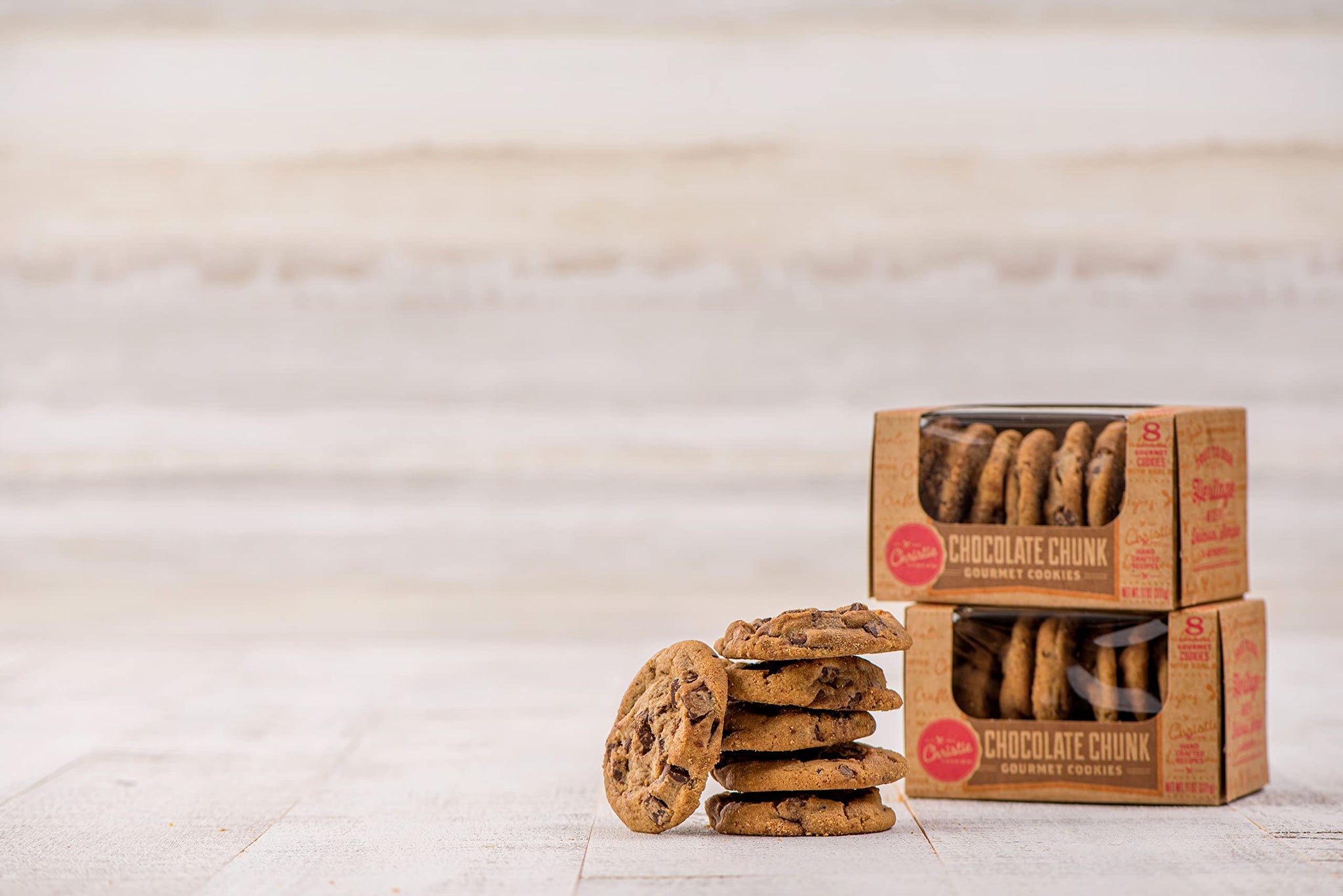 Christie Cookie Co., Chocolate Chip Cookies, Chocolate Chunk, 8ct (Sold Frozen)