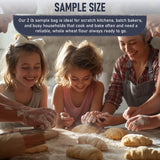 Great River Organic Milling Organic Whole Wheat Flour | Unbleached & Unbromated | High Protein & Fiber | Non-GMO, Kosher | Perfect for Sourdough