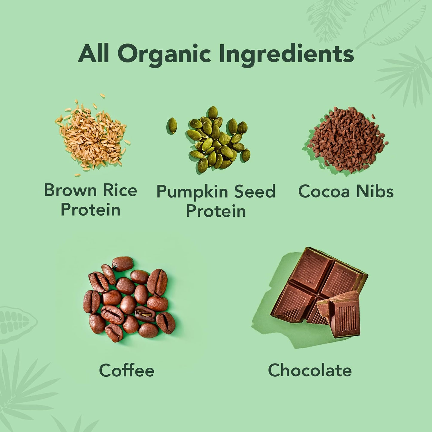 ALOHA Organic Plant Based Protein Bars - Chocolate Espresso (85mg Caffeine) - 12 Bars, Vegan, Low Sugar, Gluten-Free, Paleo, Low Carb, Non-GMO, No