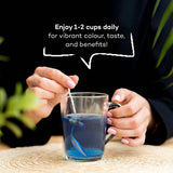Urban Platter Blue Butterfly Pea Flower | 1.41 Oz (120+ Cups) | Dried Flowers for Tea | Rich in Antioxidants | Caffeine-Free Herbal Tea | Natural Blue