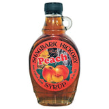 Bee Creek Shagbark Hickory Syrup, Peach Flavor, 8 Fl Oz