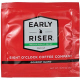 Eight O-Clock® - Coffee - Early Riser Decaf Coffee - Medium - 200 / Carton - 16" x 12" x 6.4" - CT of 200