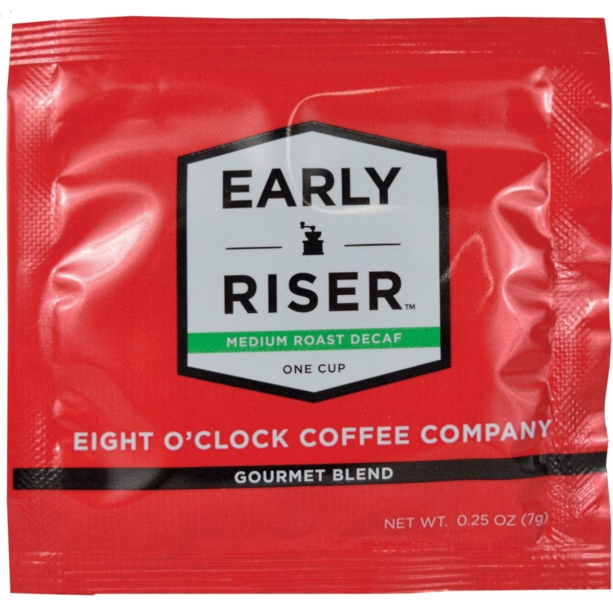 Eight O-Clock® - Coffee - Early Riser Decaf Coffee - Medium - 200 / Carton - 16" x 12" x 6.4" - CT of 200