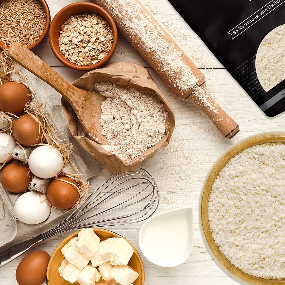 Cashew Fresh Raw Flour, All Natural, Packed in 1 lb. (16oz) Resealable Bag, Kind to your Body, High in Protein, Almond Flour alternative by Presto