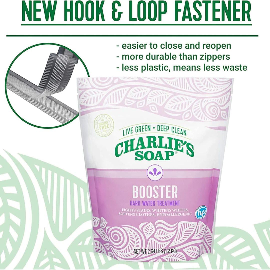 Charlie's Soap HE 100 Load Laundry Powder and Booster