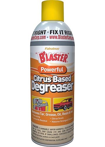 B'laster 16-CBD-12PK Powerful Citrus Based Degreaser - 11-Ounces - Case of 12
