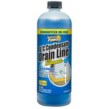 Instant Power A/C Condensate Drain Line Cleaner - AC & HVAC Unclogger for Air Conditioner Drain Lines, Prevents Odors & Water Damage, Safe for Pipes