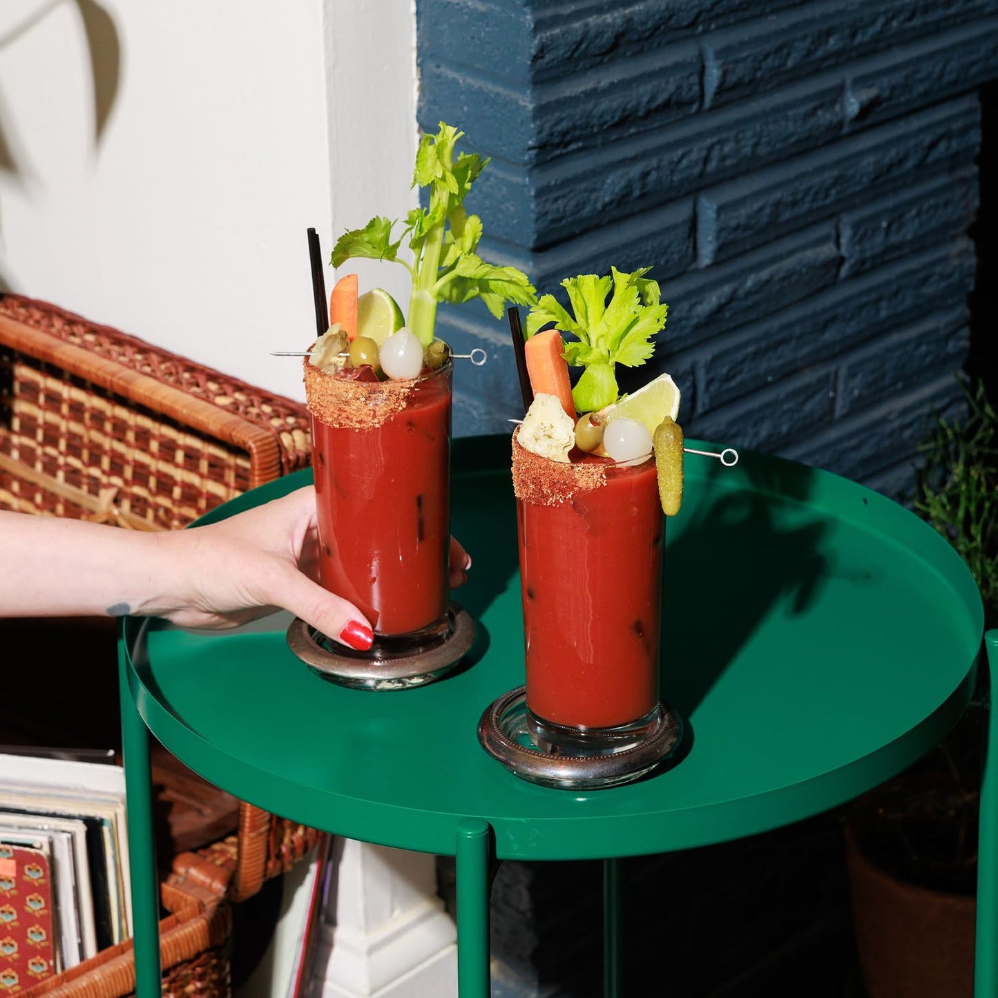 Demitri's Bloody Mary Seasoning Chilies & Peppers - Spicy Bloody Mary Mix - Concentrated Mixer - Bold Rich Flavor - Perfect for Home Brunch Parties