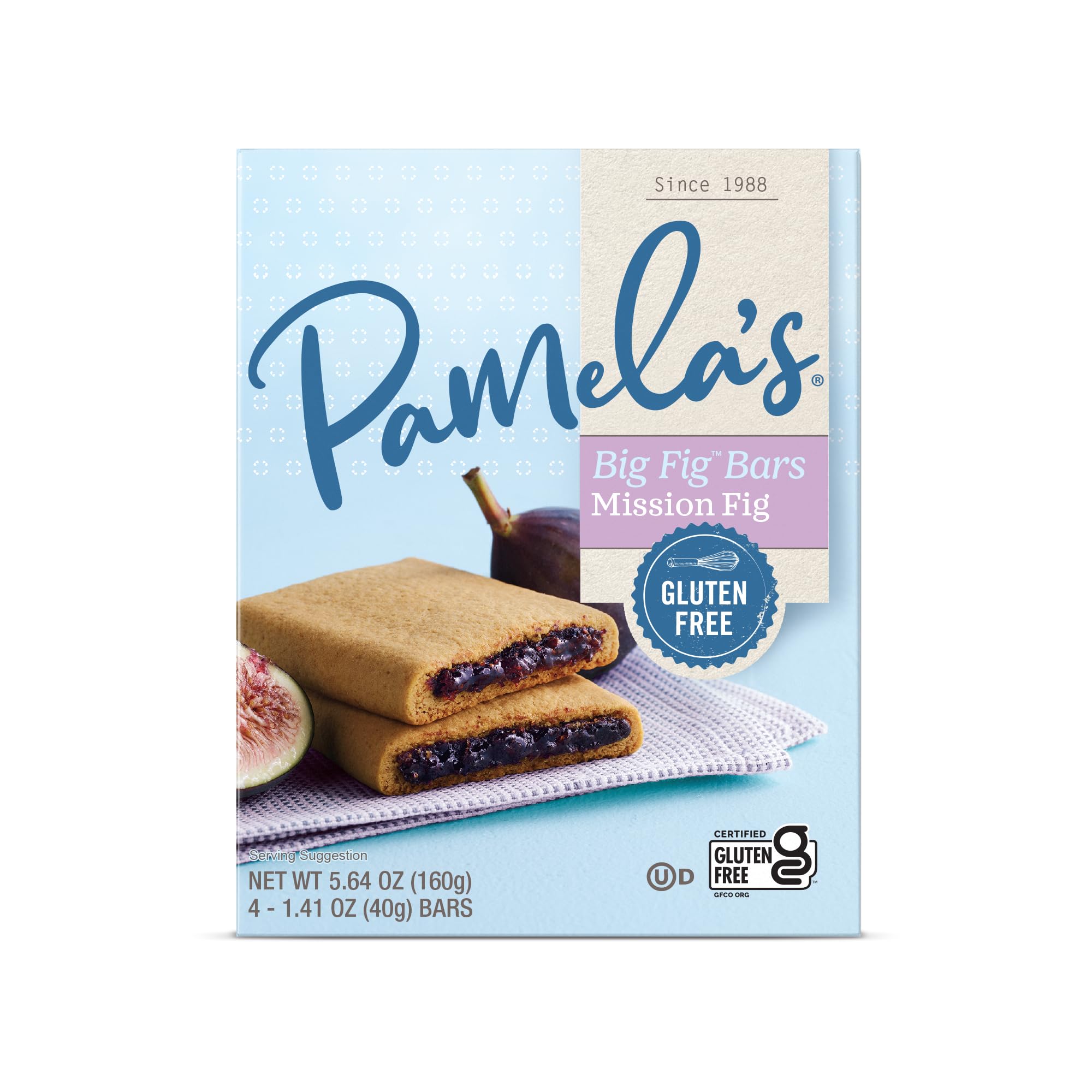 Pamelas Cookies Bag Figgies Mission, 5.64 oz