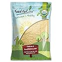 Food to Live Organic KAMUT Khorasan Wheat Flour, 10 Pounds Stone Ground Powder, 100% Whole Grain Meal, Non-GMO, Kosher, Bulk