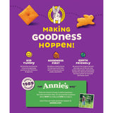 Annie's Homegrown Organic Cheddar Snack Mix, Bunnies Cheddar, 9 Oz