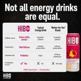 HIBO Superfood Energy Peach, Sugar Free, 150mg Caffeine