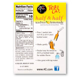 4C Totally Light 2 Go Half & Half Iced Tea Lemonade Mix 20 ct (6 Pack)