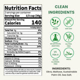 Terraland Okra Crispy Cubes-Sea Salt, Crispy & Crunch, Vegan, No Additives, Idea for Snacking or Pairing with Salad and Cereal 2oz Bag - Pack of 2