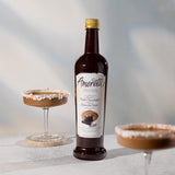 Amoretti - Premium Crema di™ Chocolate Syrup, 94 Servings Per Bottle (750 ml), with Pump for Flavoring Coffees, Cocktails, and other Beverages, Gluten