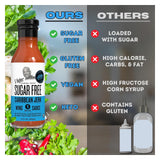 G. Hughes Smokehouse Sugar Free Wing Sauce (12 oz) - Caribbean Jerk, Mild