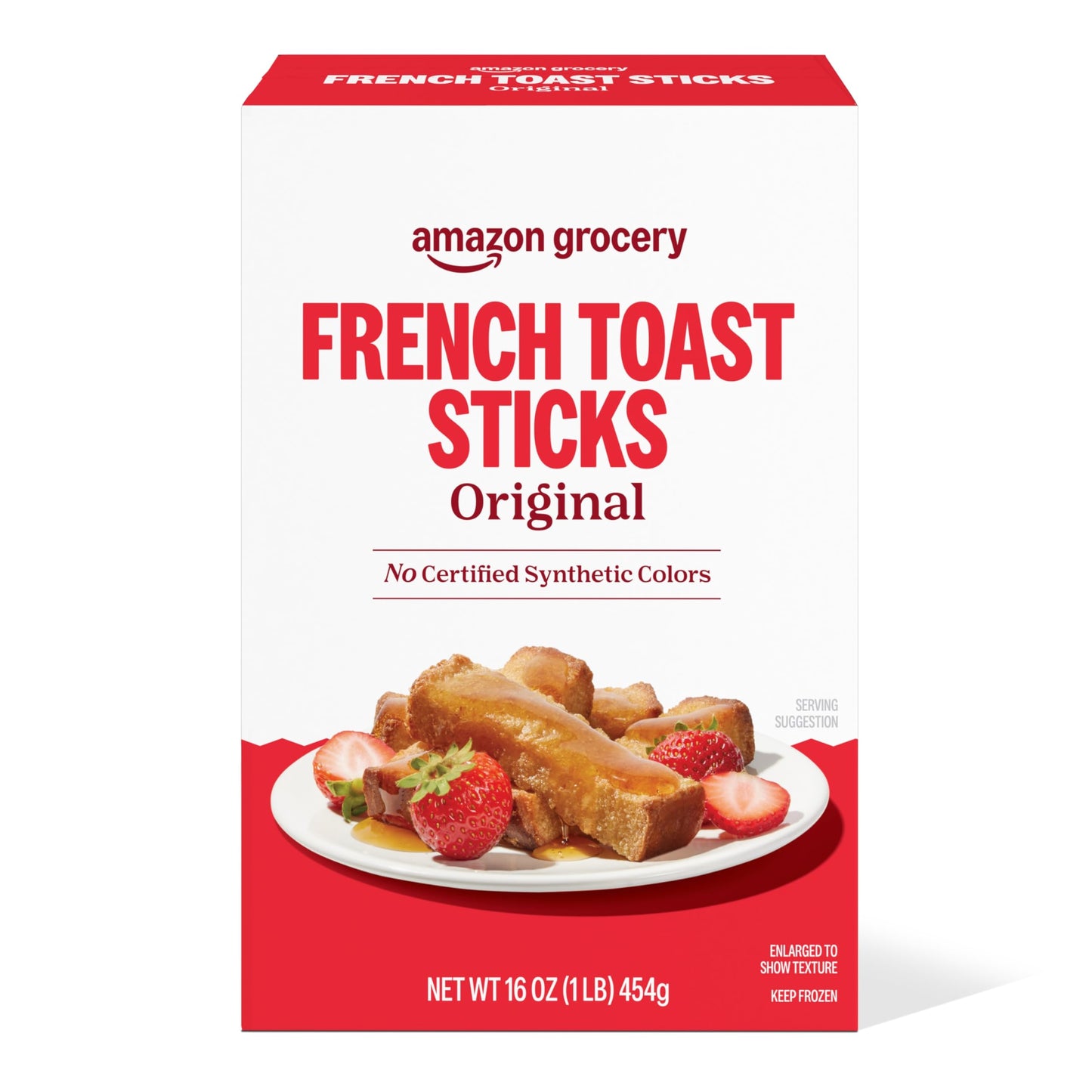 Amazon Grocery, French Toast Sticks, Frozen, 16 Oz