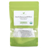 Biokoma Organic Small-Flowered Willow Dried Herb 30 Tea Bags (1.5oz) Epilobium Parviflorum USDA Organic Herbal Tea Urinary Support Prostate Health