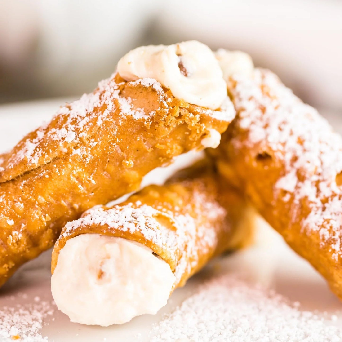 Brooklyn-Style Mini Cannoli DIY Kit - 36 Mini Cannoli Shells, Sweet Ricotta & Chocolate Chip Cannoli Cream, Powdered Sugar - Handcrafted by Chef