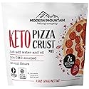 Keto Pizza Crust - Low Carb and Keto Friendly - Only 2g Net Carbs - Incredible Taste and Texture - Zero Sugar - Just Add Water and Oil - Keto Has Never Been So Easy - Keto Food - No Almond Flour - Non-GMO Sourced (7.6oz Mix) (1-Pack)